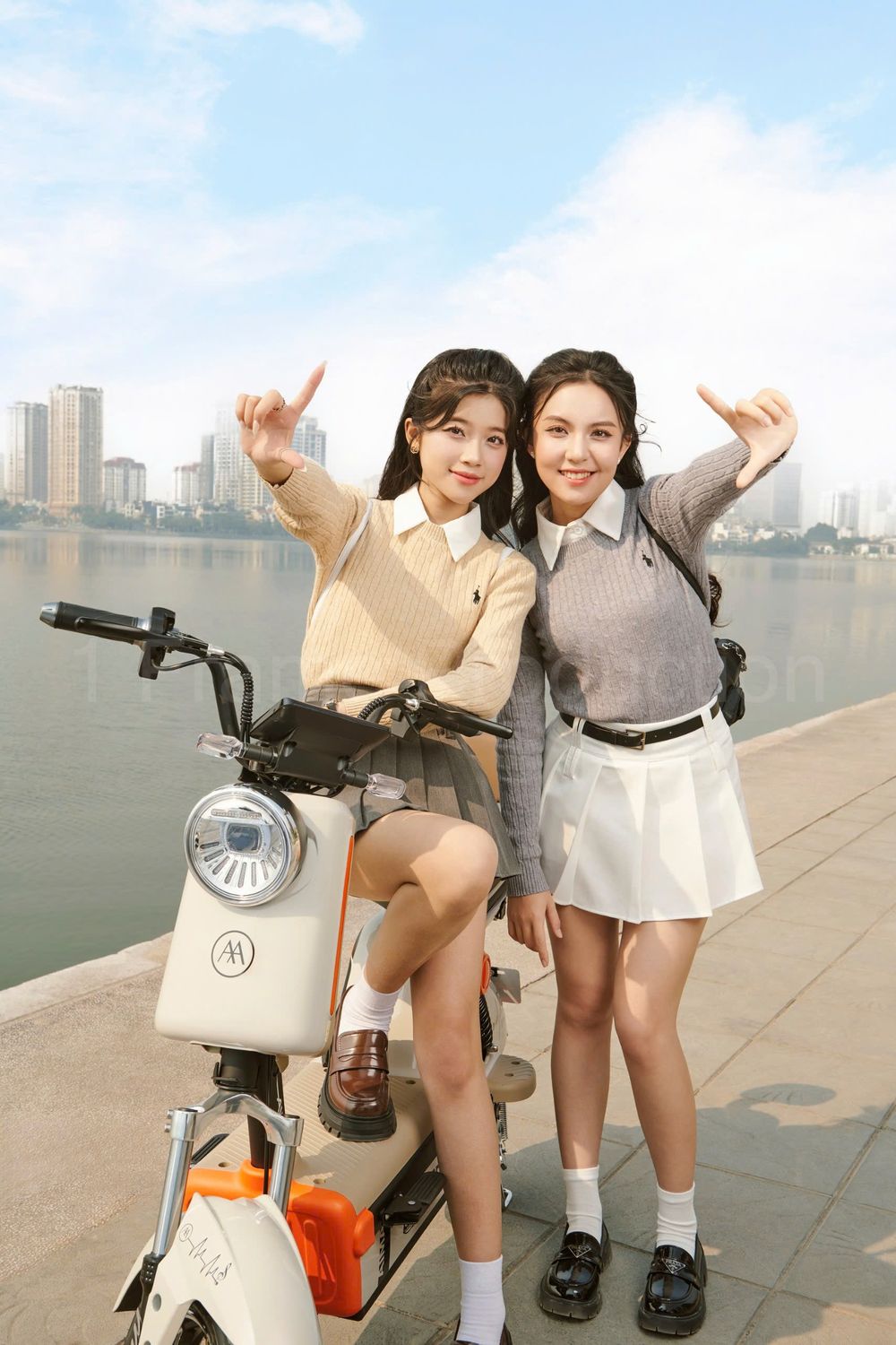 Xe đạp điện cho học sinh lớp 6 nữ